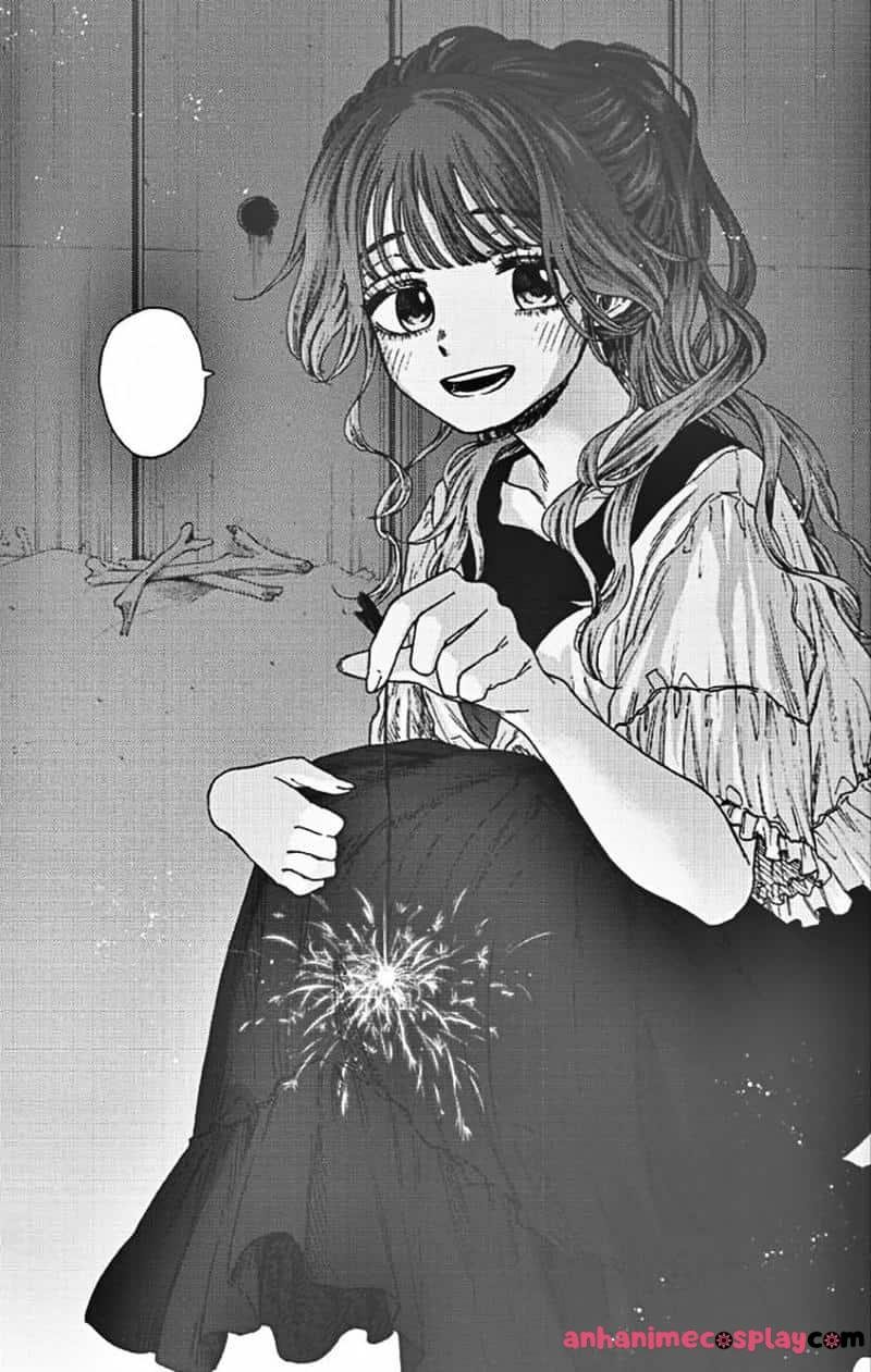 ảnh anime nữ trắng đen nổi bật